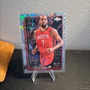 Kevin Durant Houston Rockets XFractor Topps Chrome NBA
